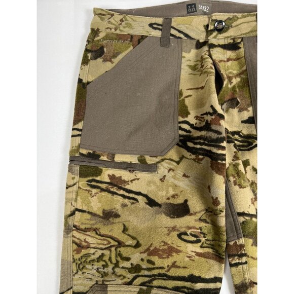 Under Armour Ridge Reaper Men's 34x32 Camo Field Pants Storm 2 - Picture 5 of 11